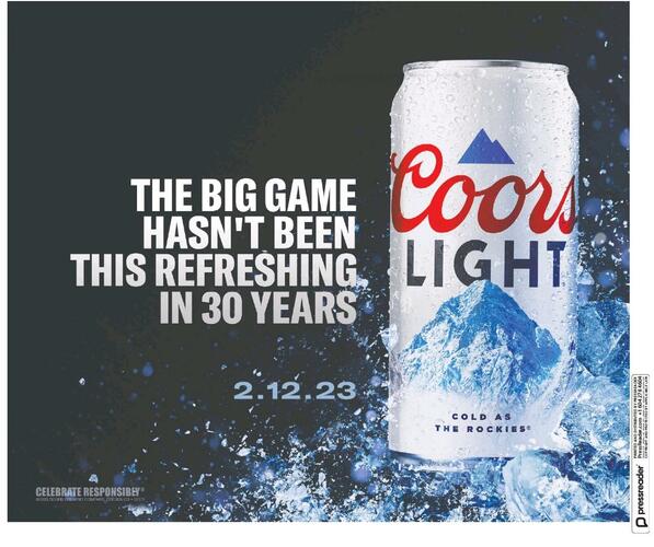 Coors Light Advertising Profile See Their Ad Spend! MediaRadar