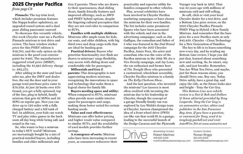 Chrysler campaigns first seen Oct 2025.