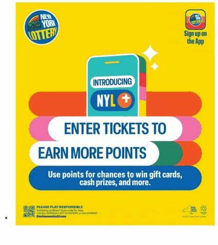 New York Lottery campaigns first seen Sep 2025.