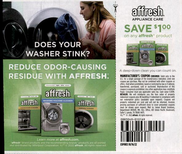 Affresh Cleaners | Advertising Profile | See Their Ad Spend! | MediaRadar