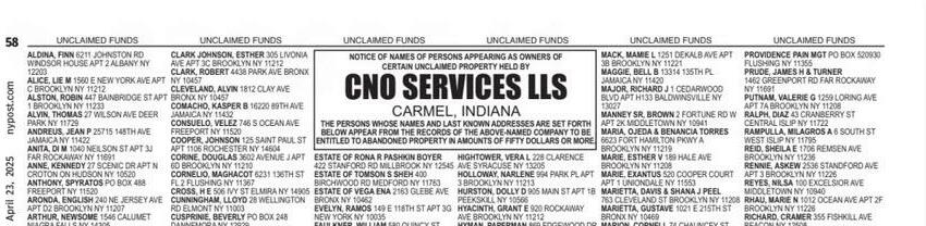 CNO Financial Group campaigns first seen Apr 2025.