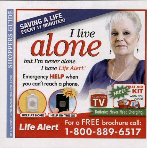 Life Alert Emergency Response | Advertising Profile | See ...