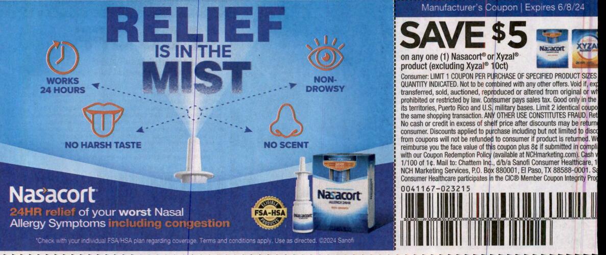 Nasacort | Advertising Profile | See Their Ad Spend! | MediaRadar