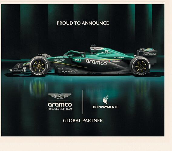 Aston Martin campaigns first seen Dec 2025.