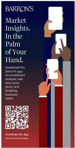 Barron's campaigns first seen Jul 2025.