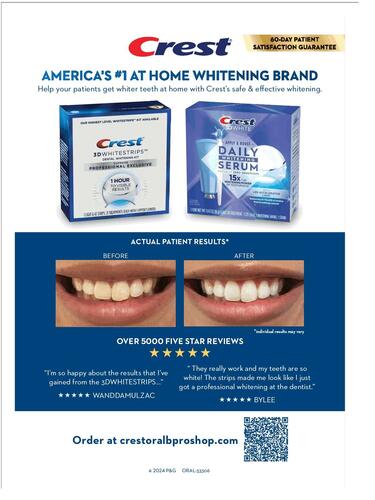 Crest campaigns first seen Dec 2024.