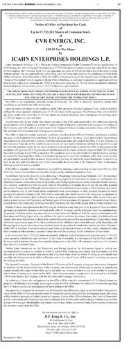 Icahn Enterprises campaigns first seen Dec 2024.