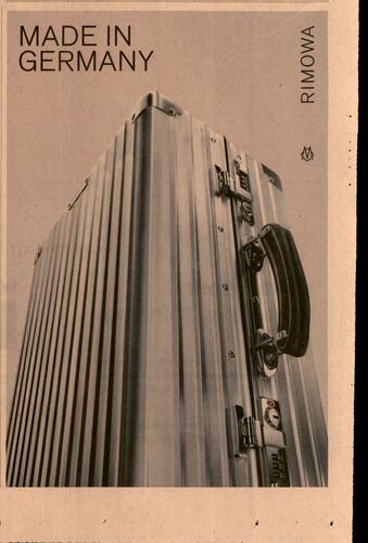 Rimowa campaigns first seen May 2025.
