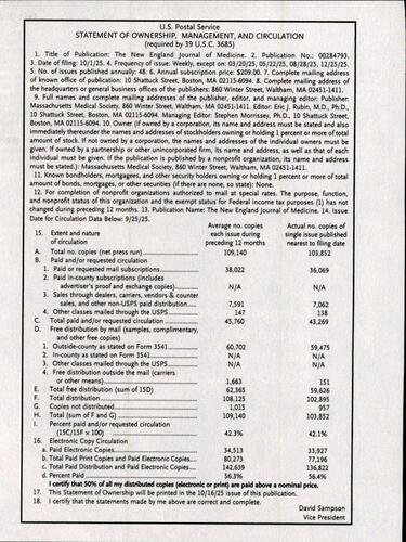 The New England Journal of Medicine campaigns first seen Oct 2025.
