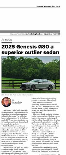 Genesis Motor campaigns first seen Nov 2024.