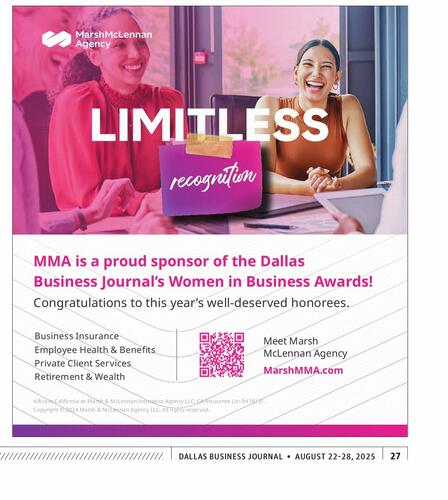 Marsh & McLennan Agency campaigns first seen Aug 2025.