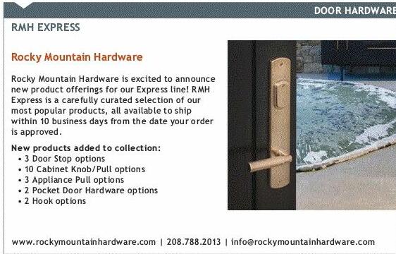 Rocky Mountain Hardware campaigns first seen Sep 2025.